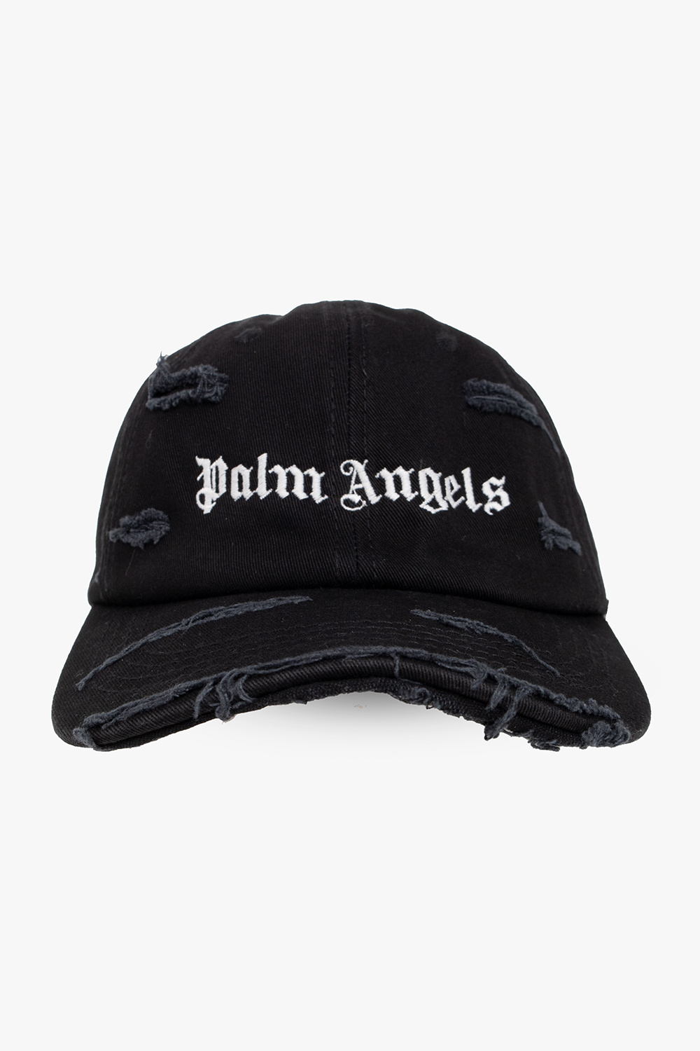 ハット Palm Angels Black cotton hat ATX Canvas Trucker box hat Acorn - Black Cotton baseball cap